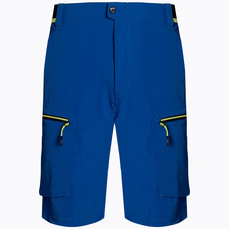 Pantaloni scurți de trekking pentru bărbați CMP M952 albastru/verde 32T6687/M952/46