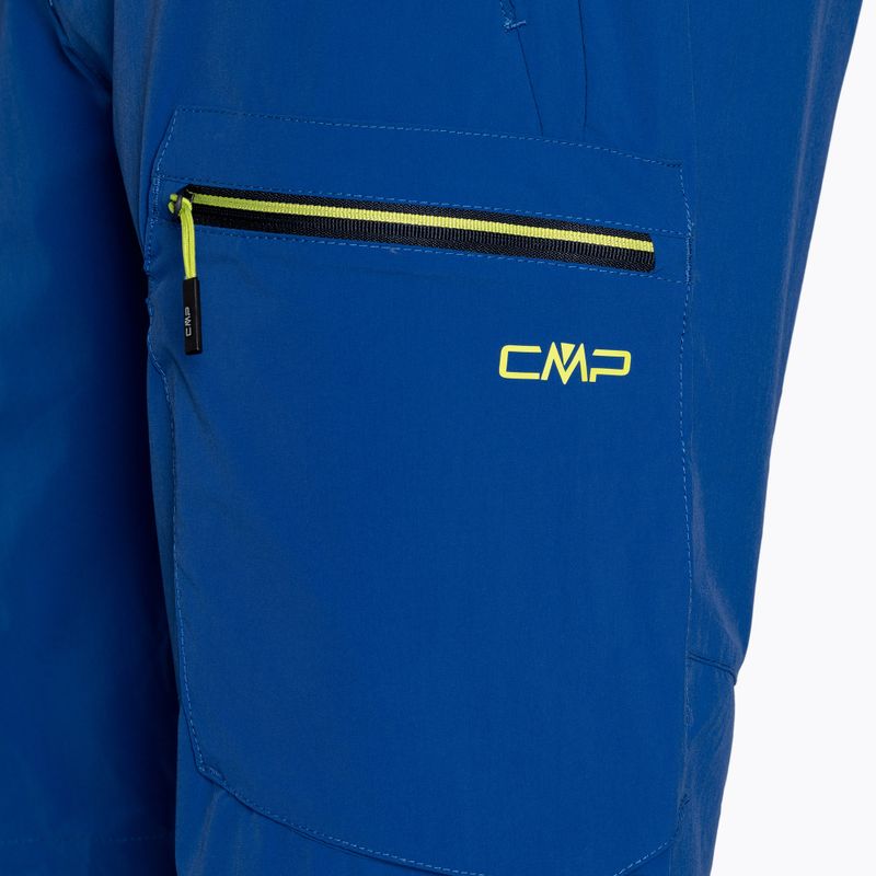 Pantaloni scurți de trekking pentru bărbați CMP M952 albastru/verde 32T6687/M952/46 4