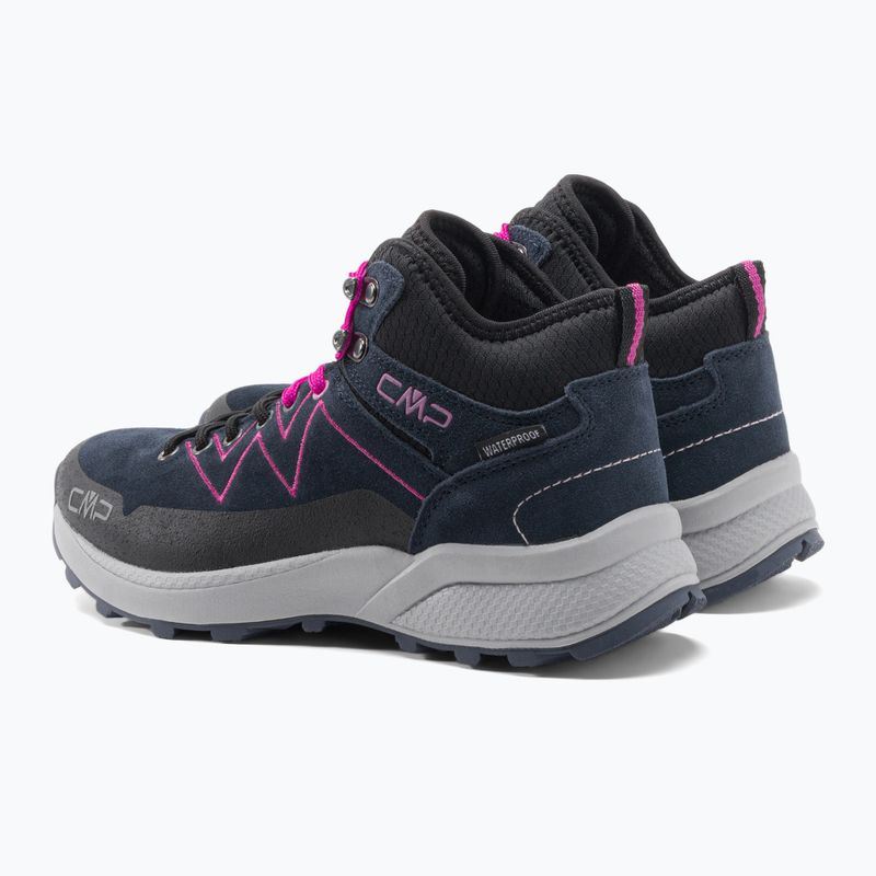 CMP Kaleepso Mid Wp cizme de trekking pentru femei CMP Kaleepso Mid Wp albastru 31Q4916/M926 3