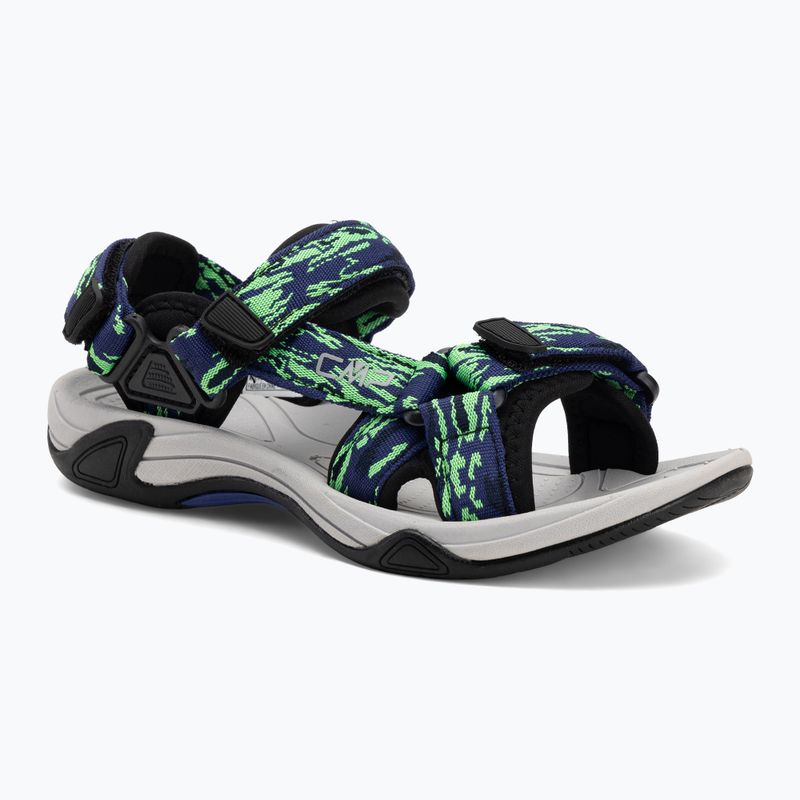 Sandale pentru copii CMP Hamal b.blue/verde fluo
