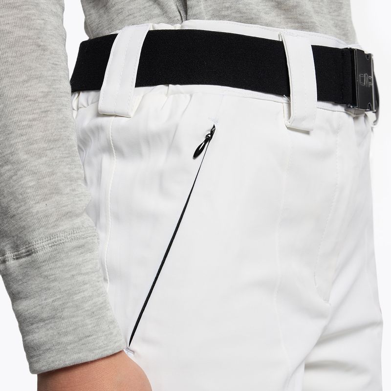 Pantaloni de schi pentru femei CMP alb 3W05526/A001 5