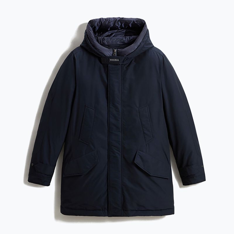 Geacă pentru bărbați Woolrich Polar High Collar Parka melton blue 4