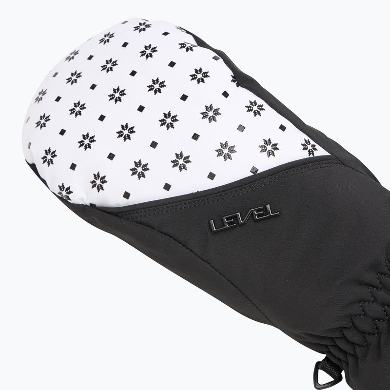 Mănuși de schi pentru femei Level Mummies Mitt black/white 4