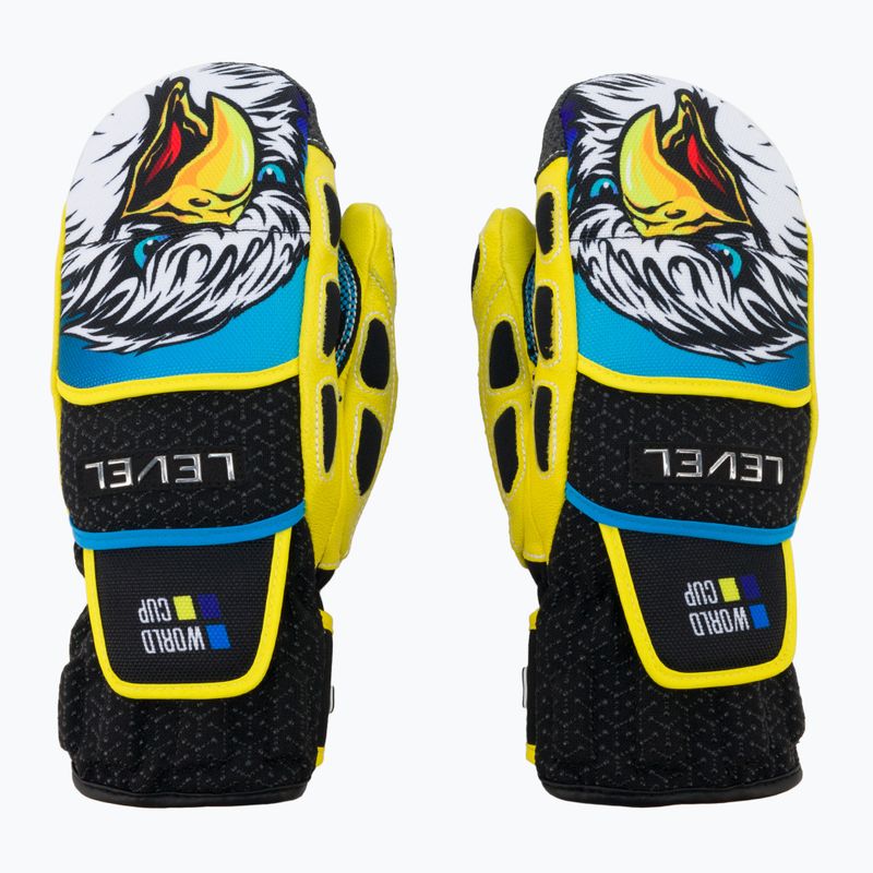 Mănușă de schi pentru copii Level Worldcup CF Mitt galben 4117JM.66 3