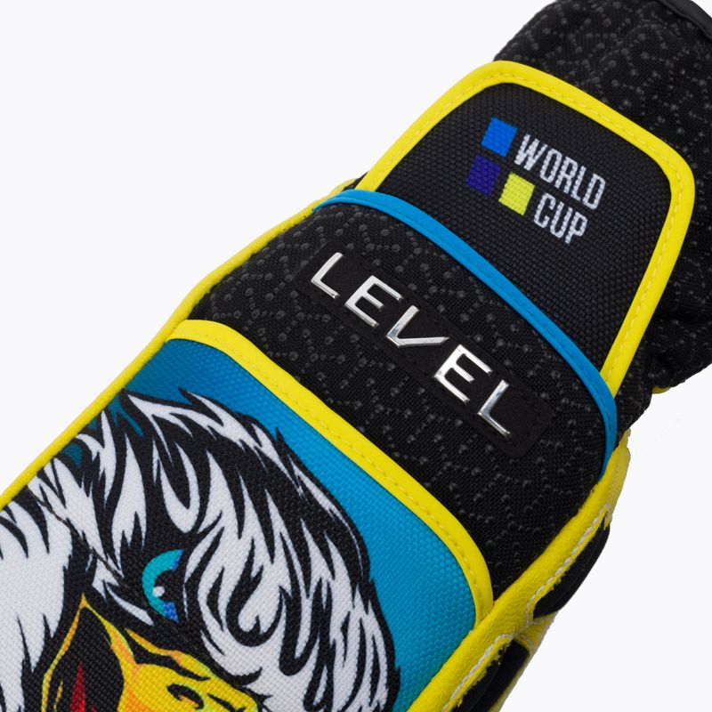 Mănușă de schi pentru copii Level Worldcup CF Mitt galben 4117JM.66 4