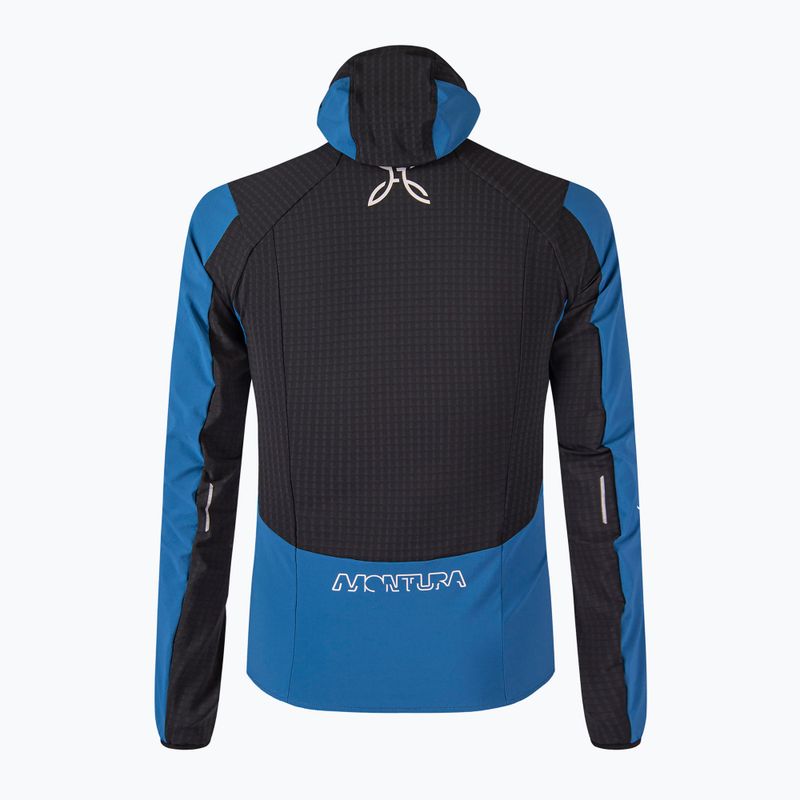 Geacă pentru bărbați Montura Ski Style Hoody deep blue/mandarino 2
