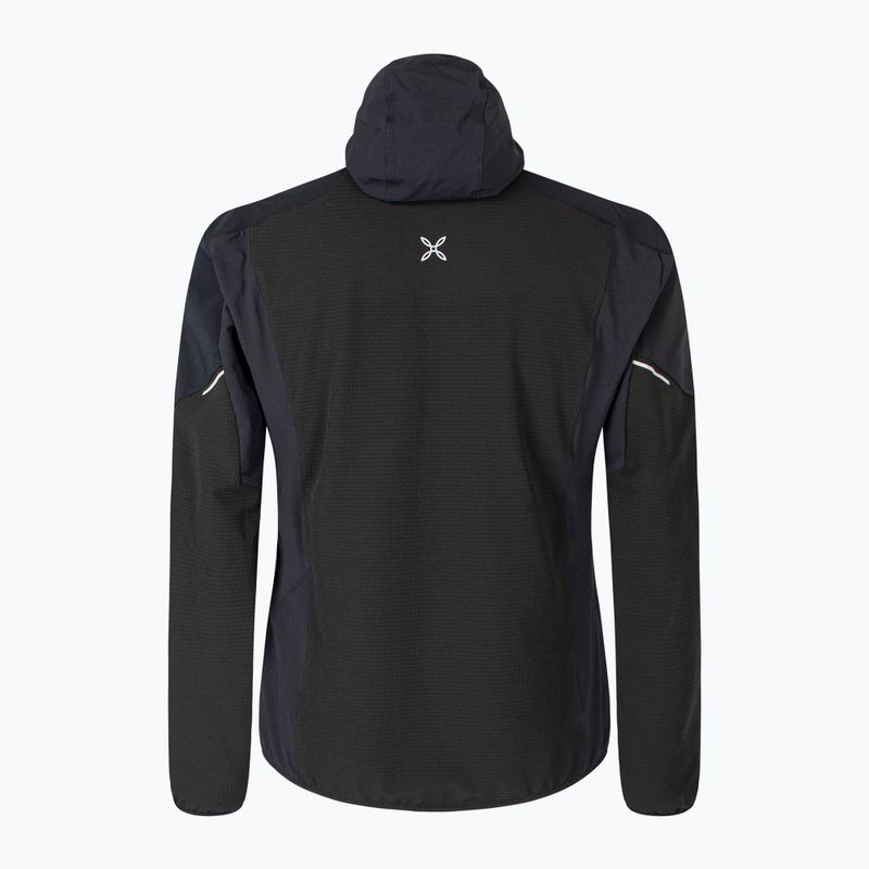 Geaca de vânt pentru bărbați Montura Premium Wind Hoody nero/mandarino 2