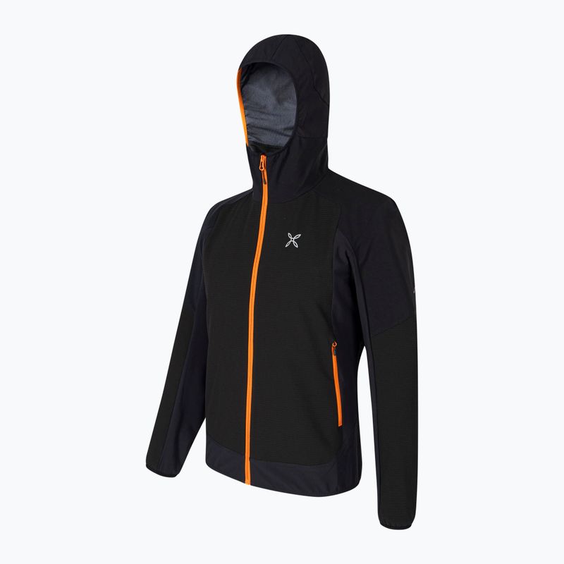 Geaca de vânt pentru bărbați Montura Premium Wind Hoody nero/mandarino 3