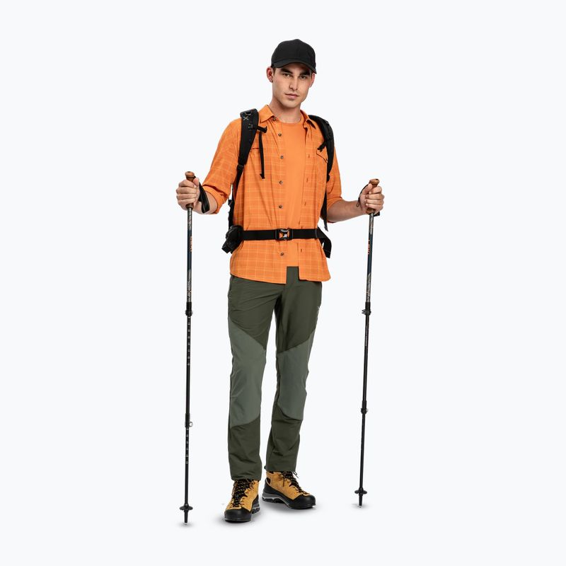Pantaloni de trekking pentru bărbați Montura Mountain Trek verde salvia 2