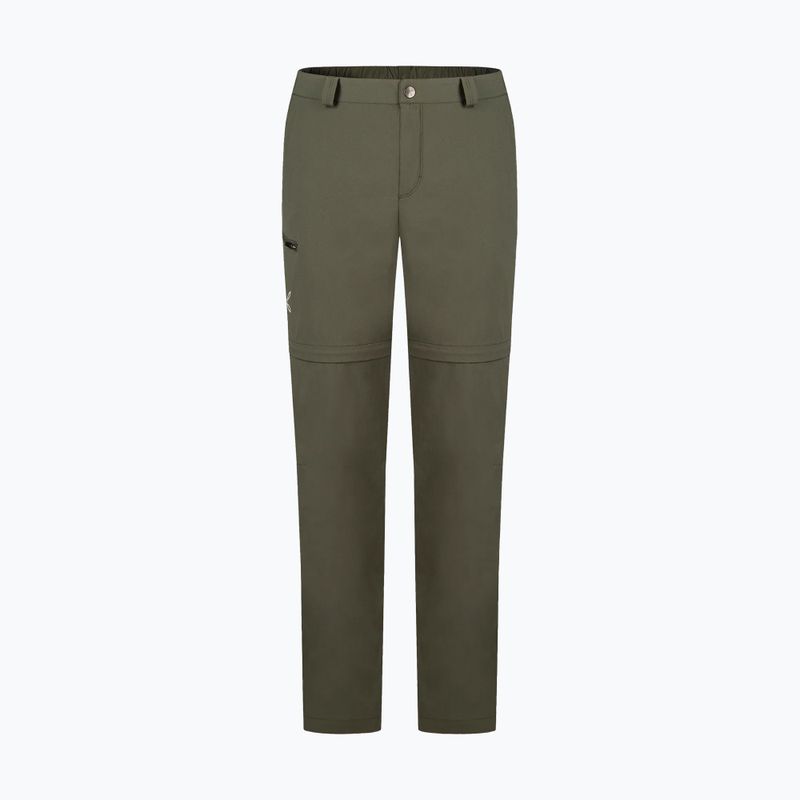 Pantaloni de trekking pentru bărbați Montura Valbruna Zip Off verde salvia