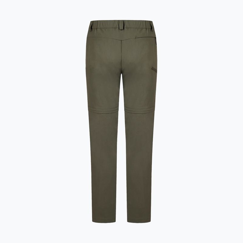 Pantaloni de trekking pentru bărbați Montura Valbruna Zip Off verde salvia 2