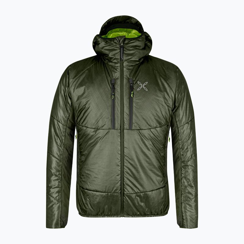 Geacă pentru bărbați  Montura Force Primaloft sage green/ lime green