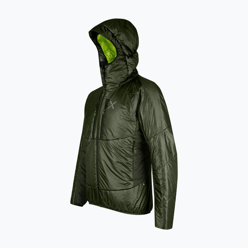 Geacă pentru bărbați  Montura Force Primaloft sage green/ lime green 3