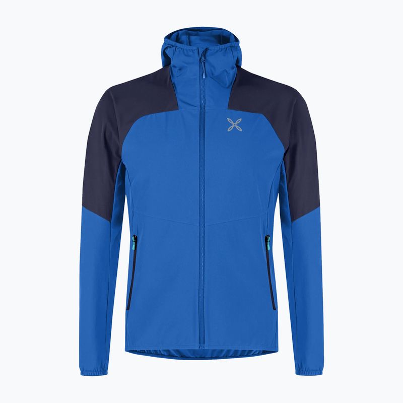 Geacă pentru bărbați  Montura Rise Hooded b.blue/graphite blue