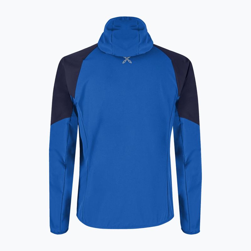 Geacă pentru bărbați  Montura Rise Hooded b.blue/graphite blue 2