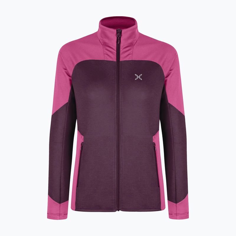 Bluză pentru femei  Montura Rise Maglia vinaccia/baton rouge