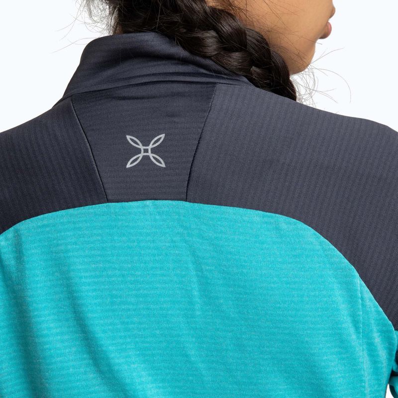 Bluză pentru femei  Montura Rise Maglia turquoise/graphite blue 5