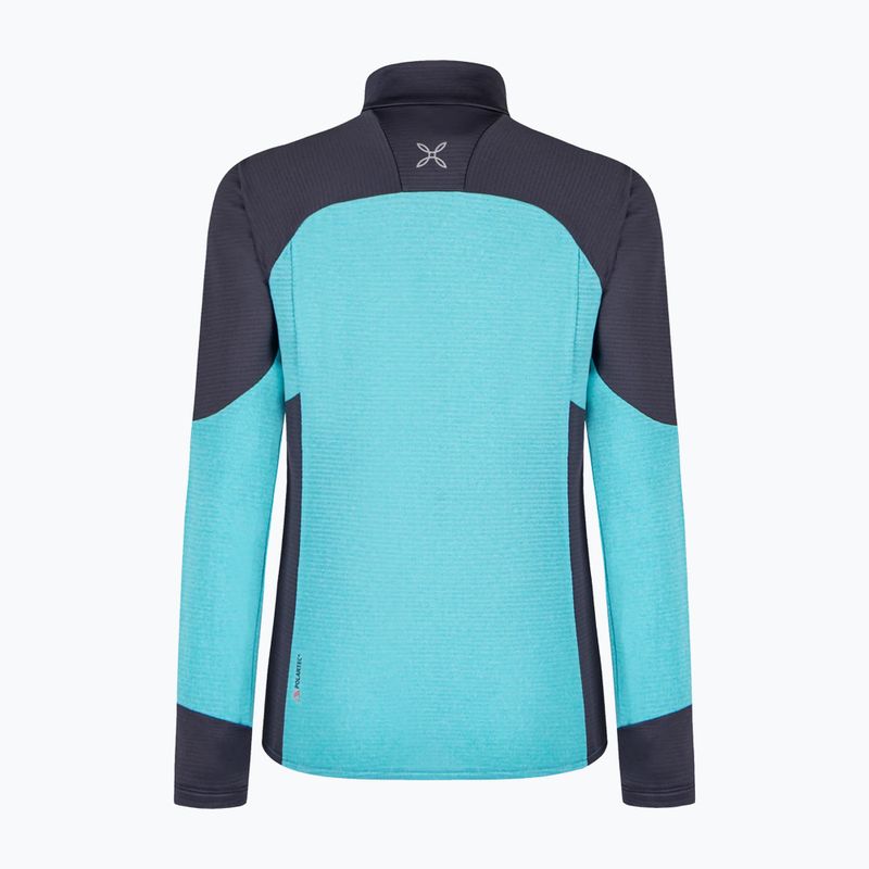 Bluză pentru femei  Montura Rise Maglia turquoise/graphite blue 8