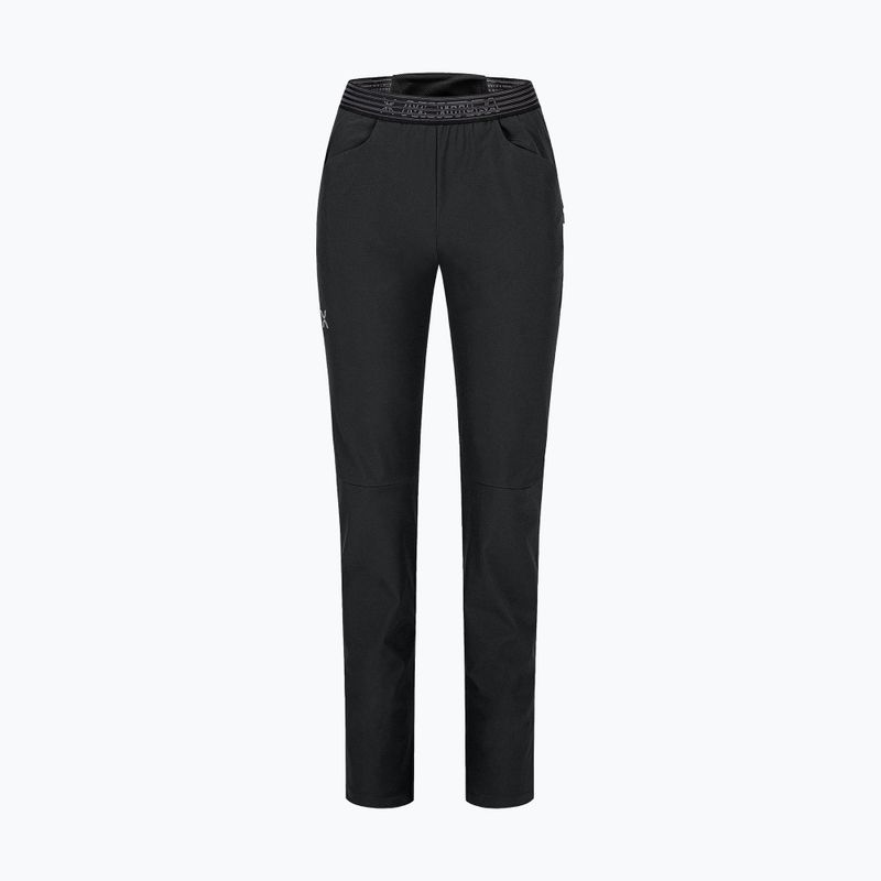 Pantaloni de trekking pentru femei Montura Rise antracite/turquoise