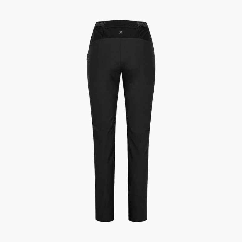 Pantaloni de trekking pentru femei Montura Rise antracite/turquoise 2