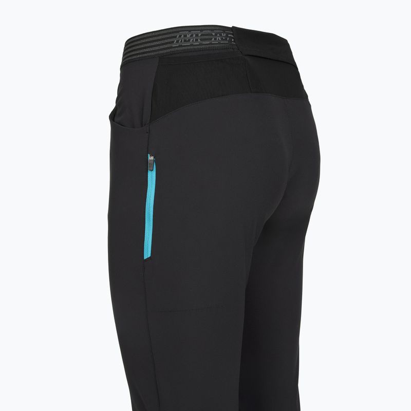 Pantaloni de trekking pentru femei Montura Rise antracite/turquoise 4