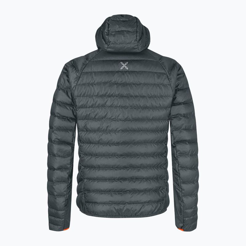 Geacă pentru bărbați Montura Pure Duvet piombo/orange 2