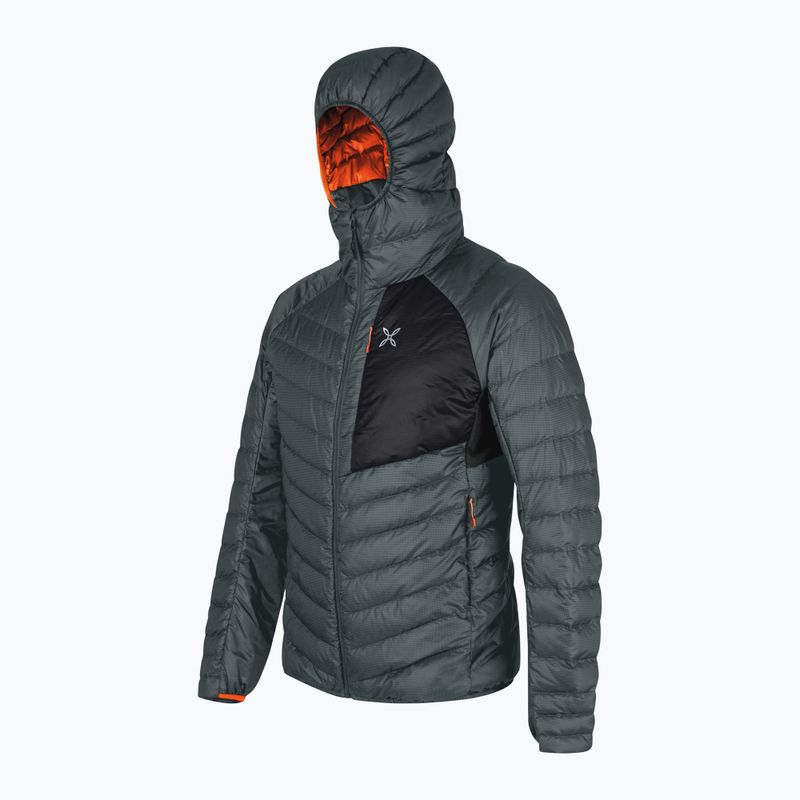 Geacă pentru bărbați Montura Pure Duvet piombo/orange 3