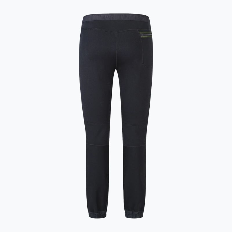 Pantaloni pentru bărbați Montura Vertigo black/sunny lime 2