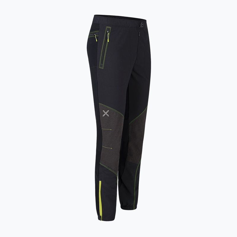 Pantaloni pentru bărbați Montura Vertigo black/sunny lime 3