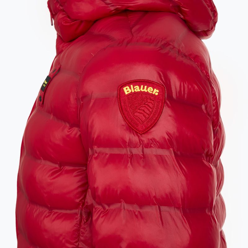 Geacă pentru bărbați Blauer USA Charles blood red inside tobacco 4