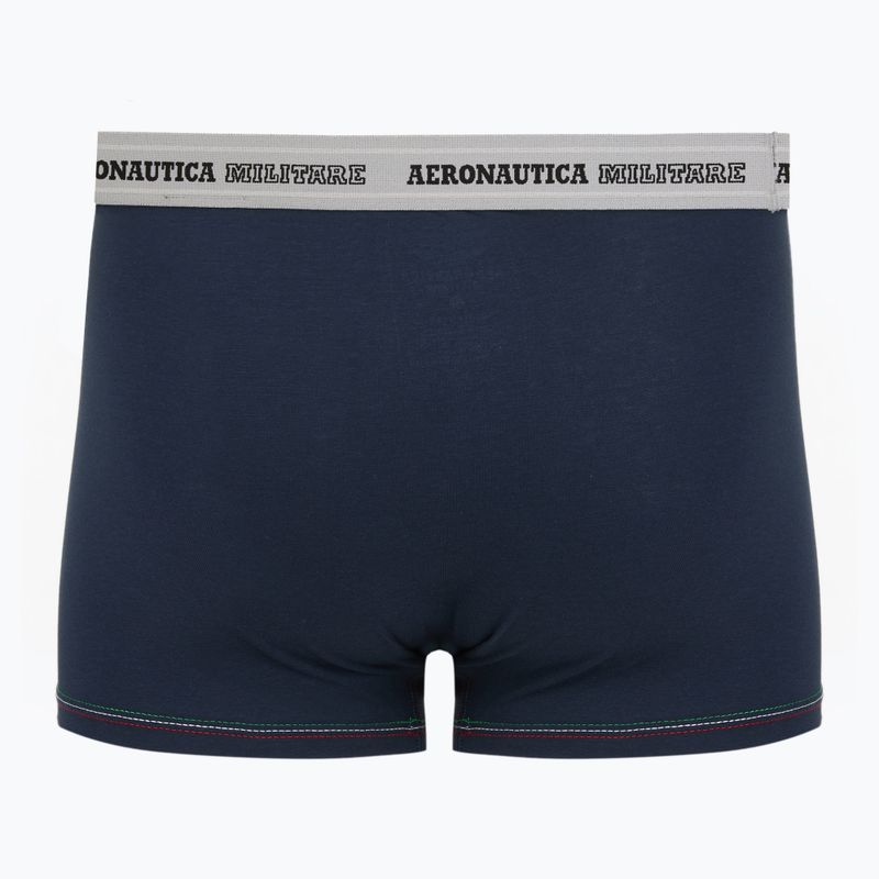 Boxeri pentru bărbați Aeronautica Militare AM1UBX004 2 pack navy 3