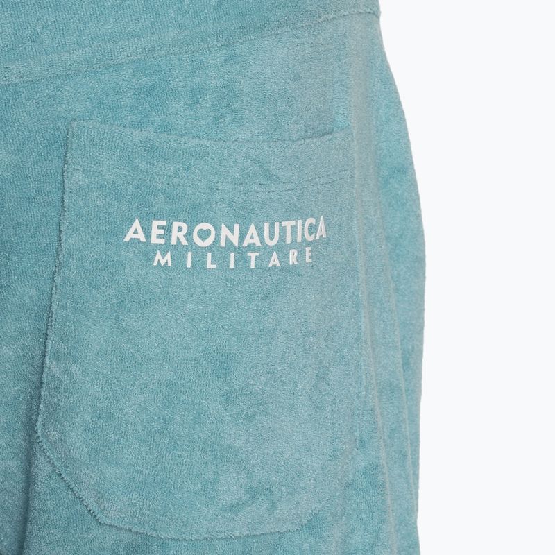 Pantaloni scurți pentru femei Aeronautica Militare Sport florida blue 4