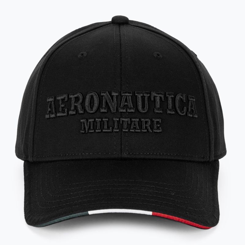 Șapcă pentru bărbați Aeronautica Militare Basic With Metal Eagle jet black 2