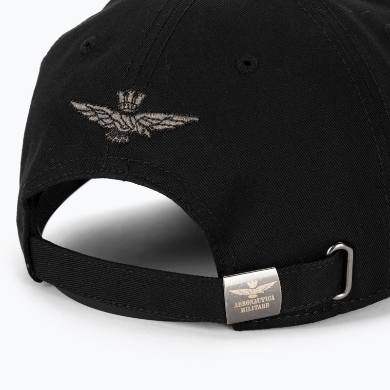 Șapcă pentru bărbați Aeronautica Militare Basic With Metal Eagle jet black 5