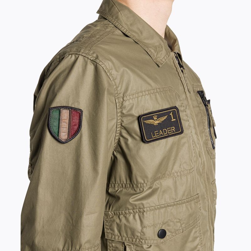 Jachetă pentru bărbați Aeronautica Militare Heritage green 4