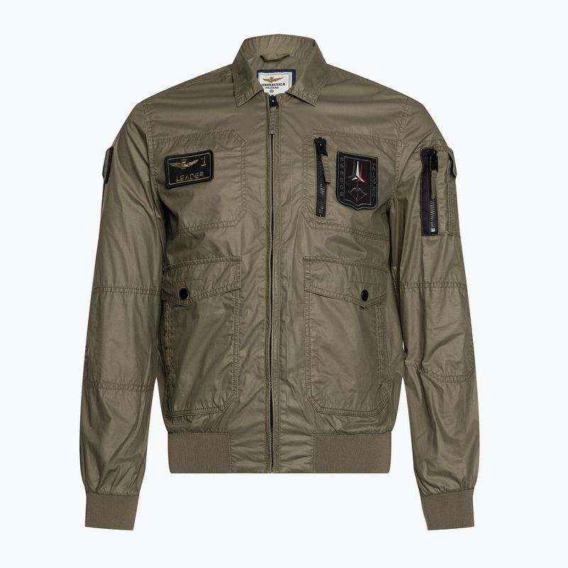 Jachetă pentru bărbați Aeronautica Militare Heritage green 8