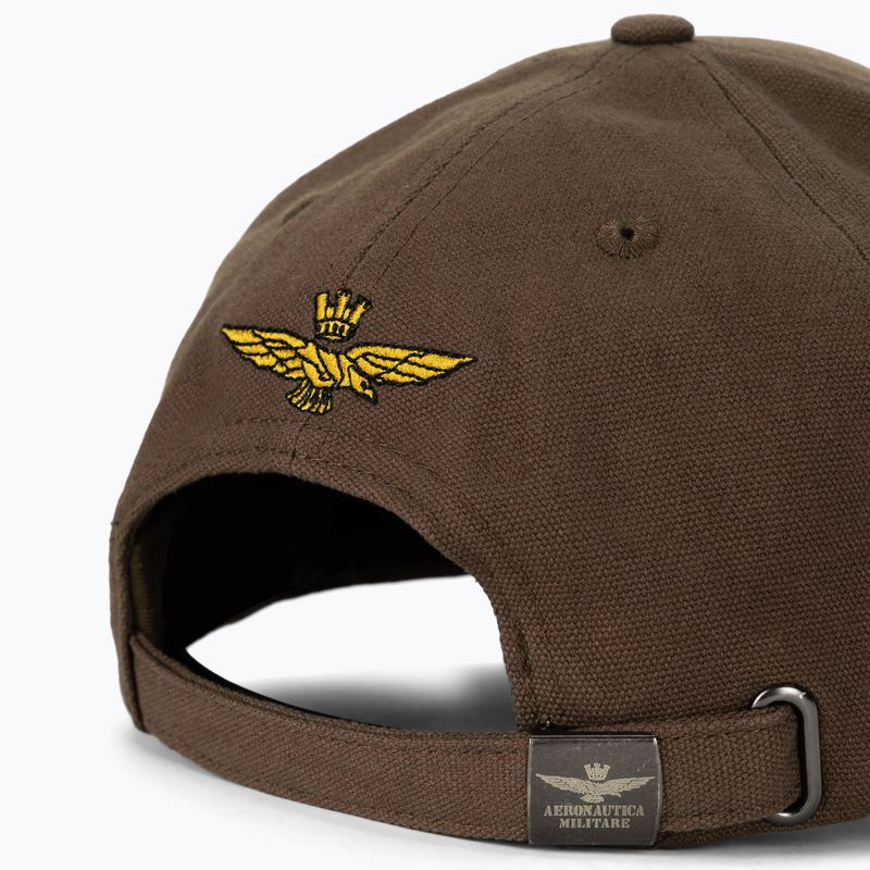 Șapcă pentru bărbați Aeronautica Militare Frecce Tricolori Patch dark brown