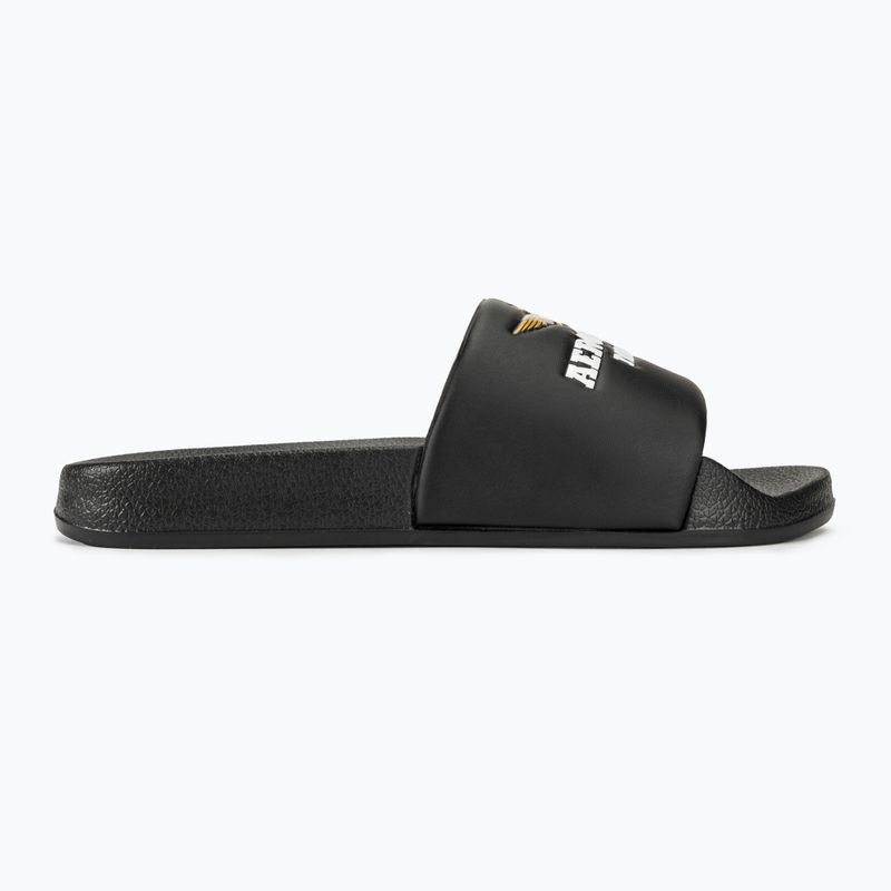 Papuci pentru bărbați Aeronautica Militare Beach jet black 2