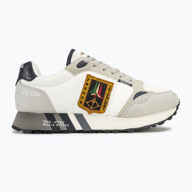 Încălțăminte pentru bărbați  Aeronautica Militare Frecce Tricolori off white 2