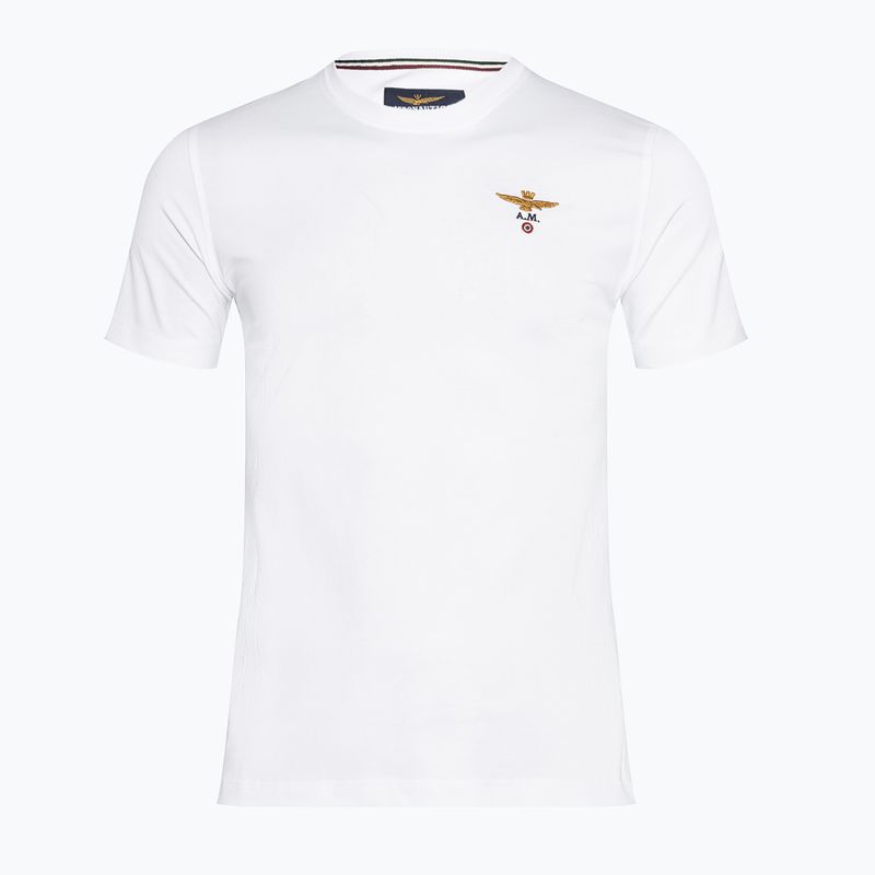 Tricou pentru bărbați Aeronautica Militare Essential off white