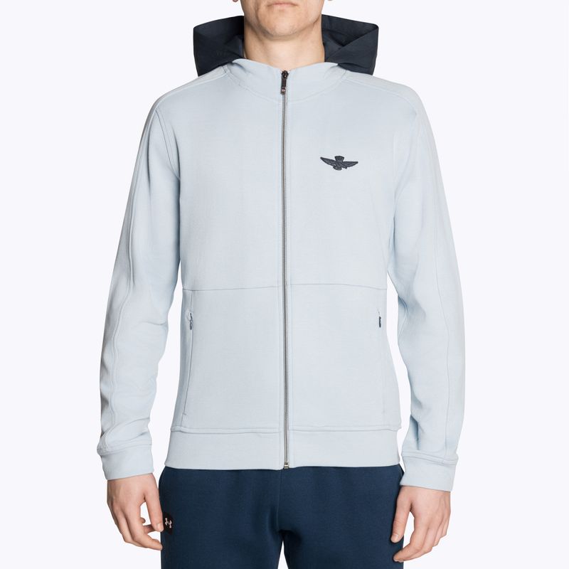 Hanorac pentru bărbați Aeronautica Militare Urban glacier blue
