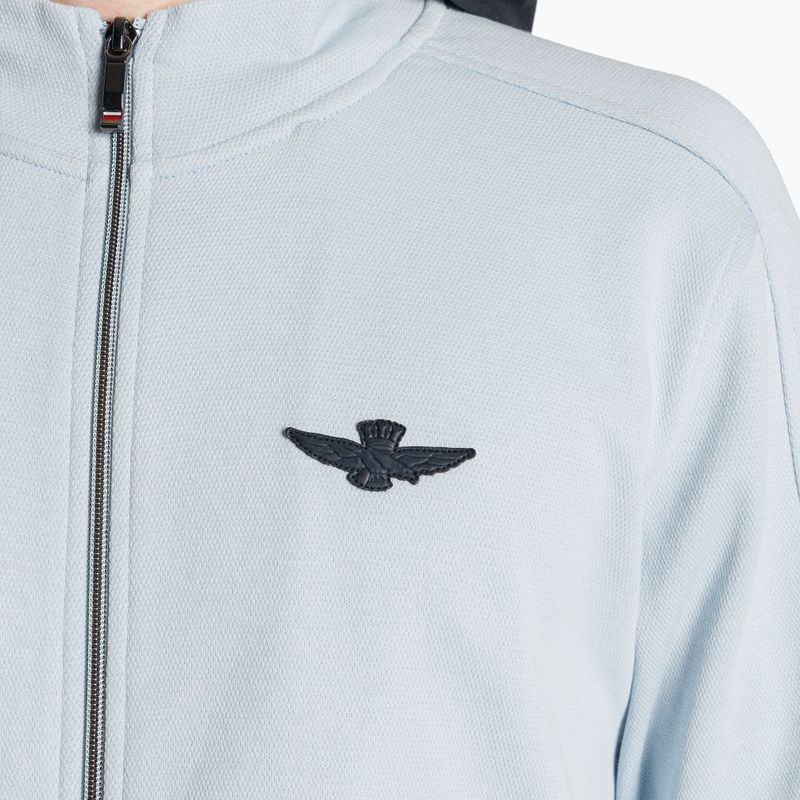 Hanorac pentru bărbați Aeronautica Militare Urban glacier blue 3