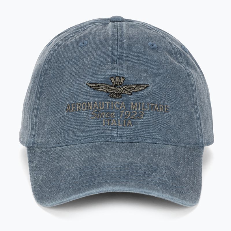 Șapcă pentru bărbați Aeronautica Militare Pigment Treated blue navy 2