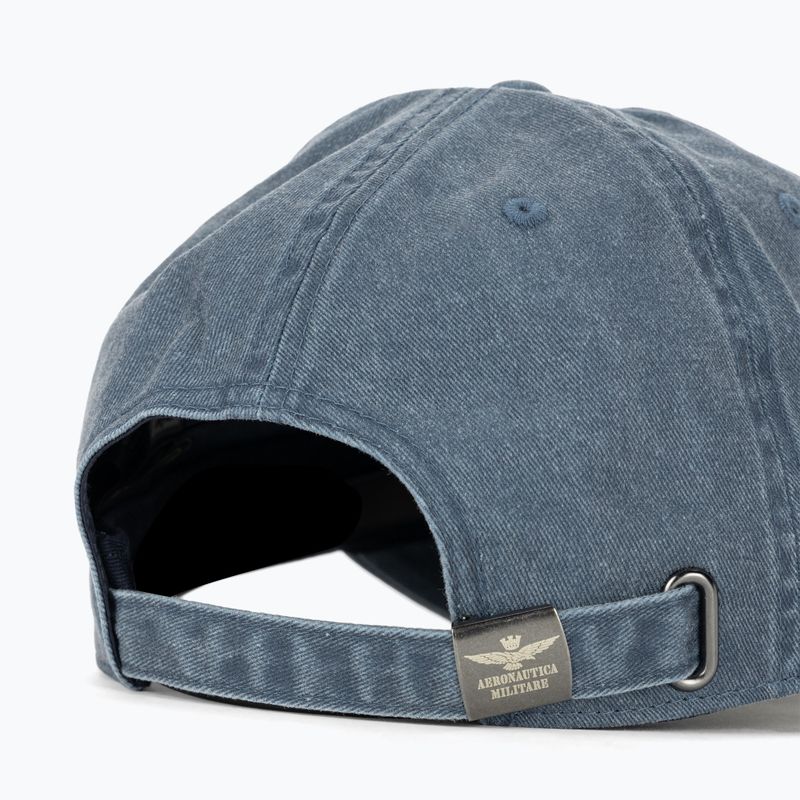Șapcă pentru bărbați Aeronautica Militare Pigment Treated blue navy