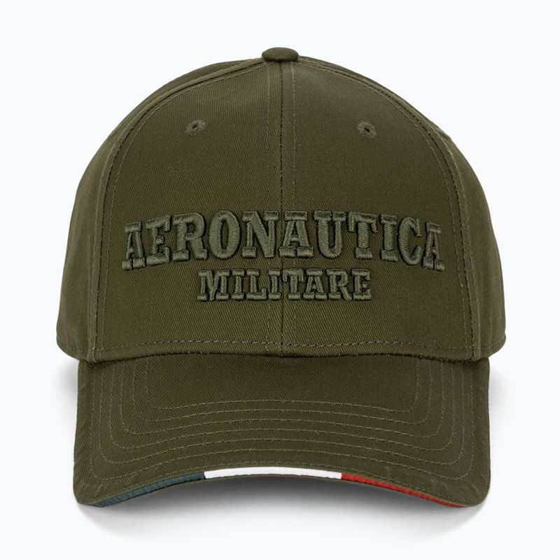Șapcă pentru bărbați Aeronautica Militare Basic With Metal Eagle military green 2