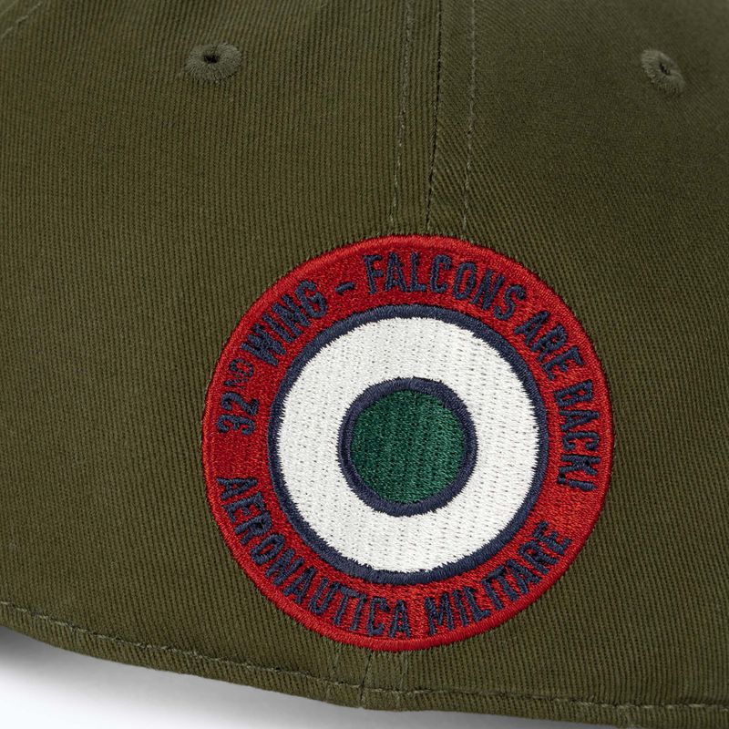 Șapcă pentru bărbați Aeronautica Militare Basic With Metal Eagle military green