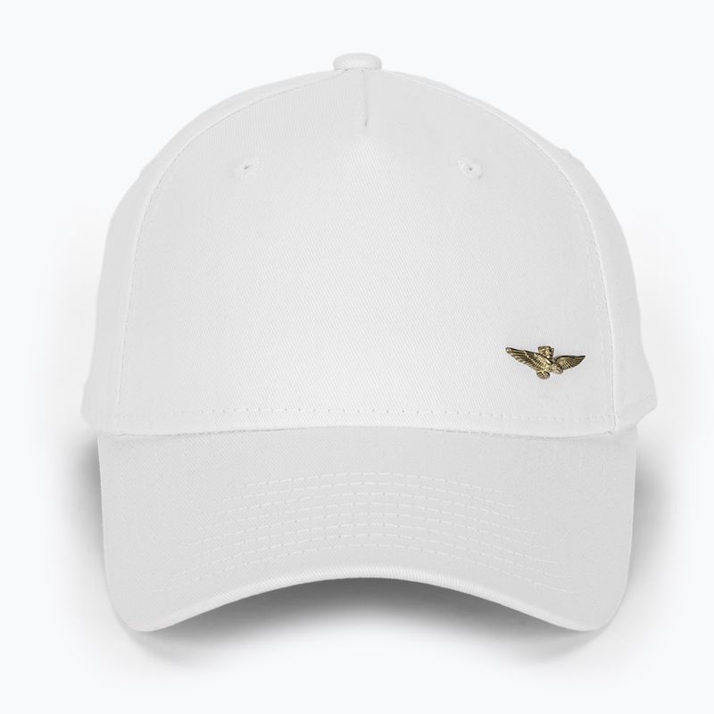 Șapcă pentru bărbați Aeronautica Militare Basic With Metal Eagle off white 2