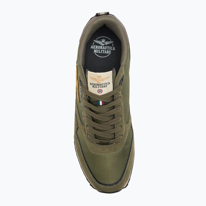 Încălțăminte pentru bărbați Aeronautica Militare SC288CT3379 dark brown/black 5