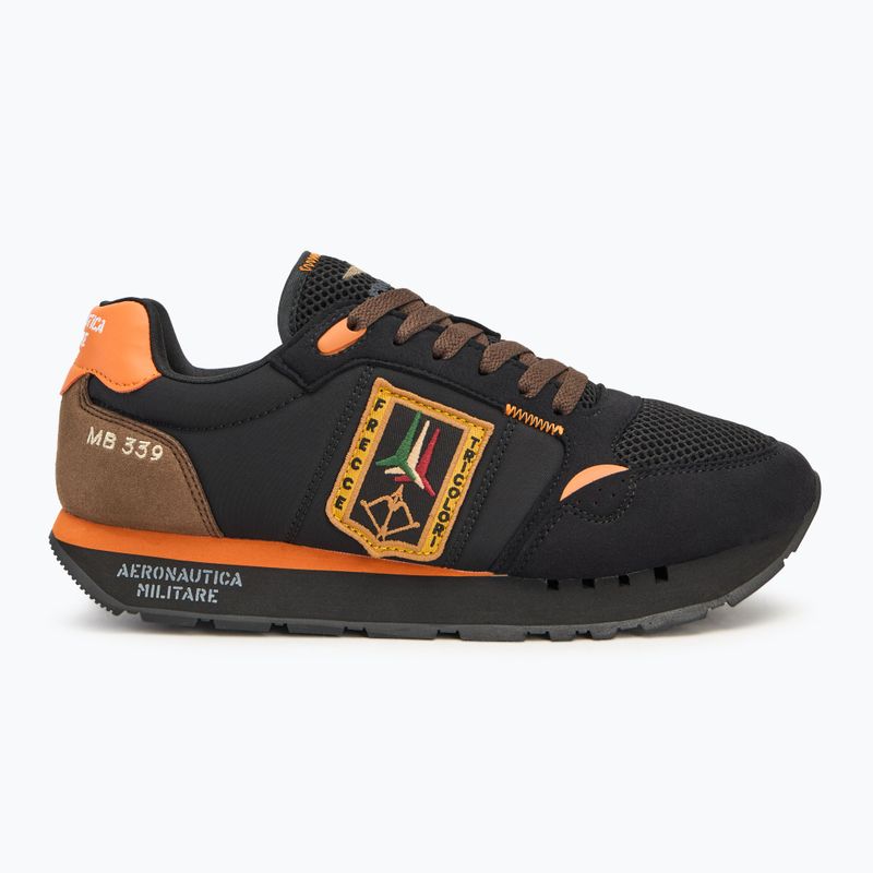 Încălțăminte pentru bărbați Aeronautica Militare SC292CT3331 taupe/orange/black 2