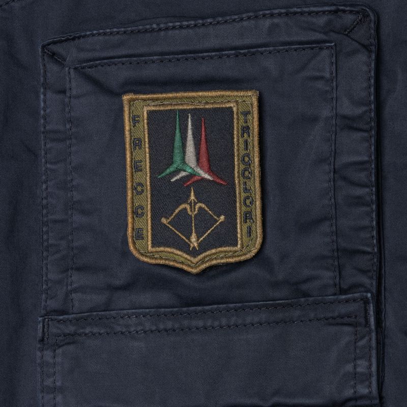 Pantaloni pentru bărbați Aeronautica Militare Heritage blue/black 3